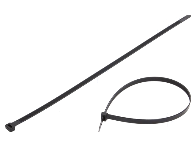 Kabelbinder; L: 580mm; W: 12,5mm; polyamide; 1112N; zwart Kabelbinder; L: 580mm; W: 12,5mm; polyamide; 1112N; zwart